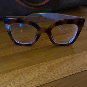 These are prescription glasses.